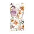 thumbnail image 4 of ITSAME Tank Tops for Womens, Plus Size Loose Fit Floral Casual Fashion Blouses Multicolor 4XL, 4 of 5