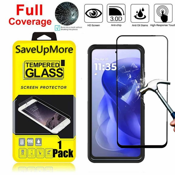 Njjex [1-Pack] for Motorola Moto G Power 5G 2025 Tempered Glass Screen Protector, Anti-Scratch, Anti-Fingerprint, Bubble Free