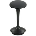 thumbnail image 1 of HOMCOM Adjustable Active Standing Stool with Rocking Motion, Dark Grey, 1 of 10