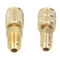 thumbnail image 2 of 1/4Sae Adapter, R410 To R22 Adapter Screw Connection Male Thread Matching R22 Regulating Valve  For Air Conditioners For Hvac And Refrigeration Service, 2 of 8