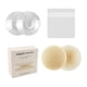 thumbnail image 1 of Cubierta de pezón para mujer, adhesivos para el pecho, lavable, reutilizable, delgada, cómoda, resistente al agua, cubiertas adhesivas de beige 10cm Yinane Cubierta de pezón, 1 of 6