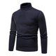 thumbnail image 1 of Gibobby Suéter de cuello redondo para hombre Suéter de algodón trenzado con cuello redondo para hombre(Marina,Mediana), 1 of 4