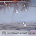 thumbnail image 3 of Flamingo Waterproof Bathroom Curtain Set with Hooks - Printed Shower Curtains for Bathroom Decoration, 3 of 6