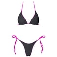 thumbnail image 5 of Afdoent Womens Tankini Bathing Suits Women's Swimwear Tankini Set Bikini Beachwear Tie Side Two Piece Swimsuit For Summer Pool Party Water Activities Swimwear, 5 of 6