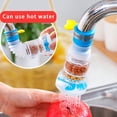 thumbnail image 4 of Sentmoon Up to 50% Off Faucet Splashing Proof Head Kitchen Water Purification Filter Retractable Rotating Showerhead Wal-mart Deals, 4 of 8