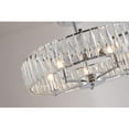 thumbnail image 3 of Bethel International Chandelier Chrome Metal & Crystal, 3 of 5