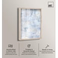thumbnail image 2 of Glacial Light Weave I Shadowbox Print Calming Wall Art by Art Remedy, Blonde Frame, 24 x 36, 2 of 7