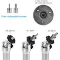 thumbnail image 5 of Support de Projecteur Plafond Universel pour Mini Projecteur Rotation 90° 360° Montage Mural Plafond m, 5 of 5