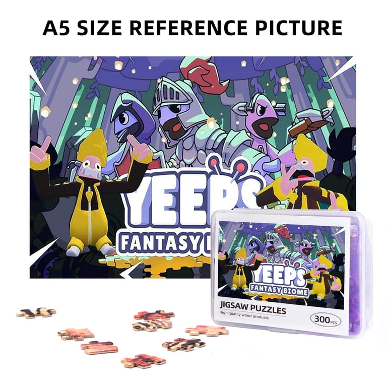 Yeeps Hide and Seek Wooden Picture Puzzle 300 Piece Jigsaw Puzzle