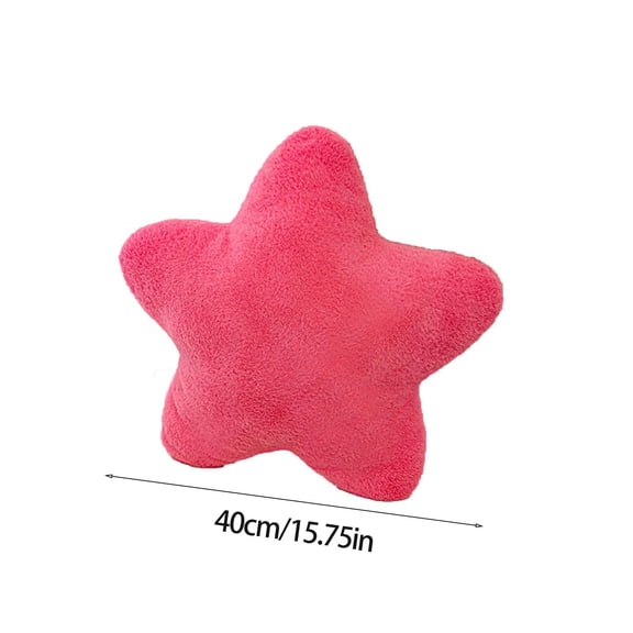 Shipiny Star Pillow Super Soft Cute Plush Toy Sleeping Pillow, Cream Color Lovely Design For Girls, Perfect Gift For Kids And Girly Heart Home Decoration., 15.75in