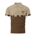 thumbnail image 3 of CONZONE Mens Western Cowboy Polo Shirt Short Sleeve Casual Polo Shirts For Men Graphic Collared Cozy Summer Golf Shirts, 3 of 5