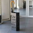 thumbnail image 1 of TopLLC Wrought Iron Office Umbrella Stand Foyer Home Decoration Storage Bucket Umbrella Iron Stand, 1 of 3
