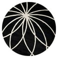thumbnail image 3 of Surya  Forum Rug- 100% Wool- Hand Tufted- Black/White- 6'X9', 3 of 6