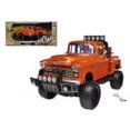thumbnail image 2 of 1955 Chevrolet 5100 Stepside Off-Road Pickup Truck Orange 1/24 Diecast Model Car by Motormax, 2 of 2