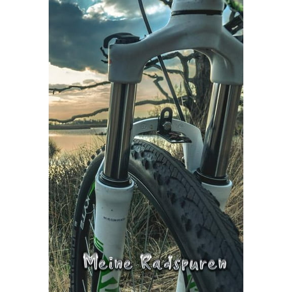 Meine Radspuren : Mein Tourenbuch zum Eintragen - mit viel Platz zum Selberschreiben und für Fotos - Bewahre die Erinnerungen an deine Fahrrad-Touren - Radwandern - 6" x 9" Travel Size (Paperback)