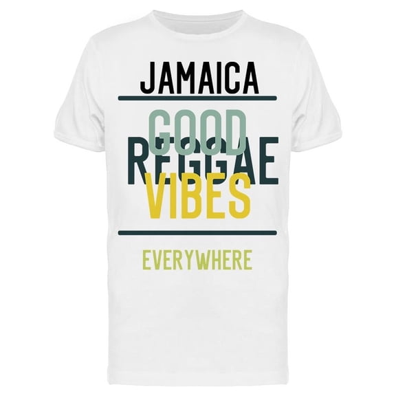 Jamaica Good Vibes Everywhere Tee Men's -Image by Shutterstock