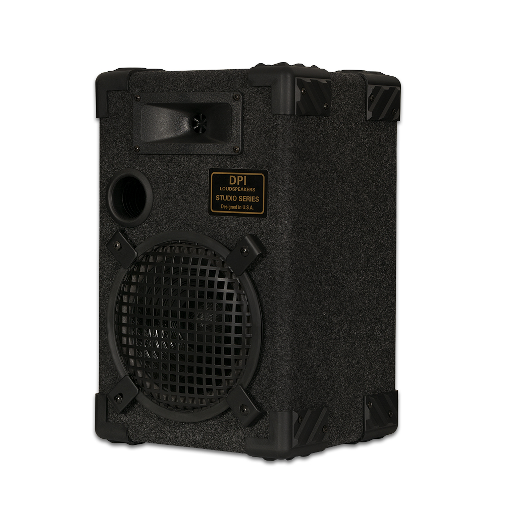 GOLDWOOD DPI-800C/8 Passive 8" Speaker Pair Monitor Studio Home Audio - image 3 of 4