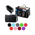 thumbnail image 2 of Lady Women Travel Insert Organizador Compartimento Bolsa Bolso Monedero Forro grande Bolsa ordenada Methold  SH1106-42, 2 of 4