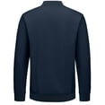 thumbnail image 2 of Little Donkey Andy Men's Fleece Lined Bomber Jacket Lightweight Softshell Windbreaker Jacket Casual Spring Fall Coat Ensign Blue L, 2 of 7