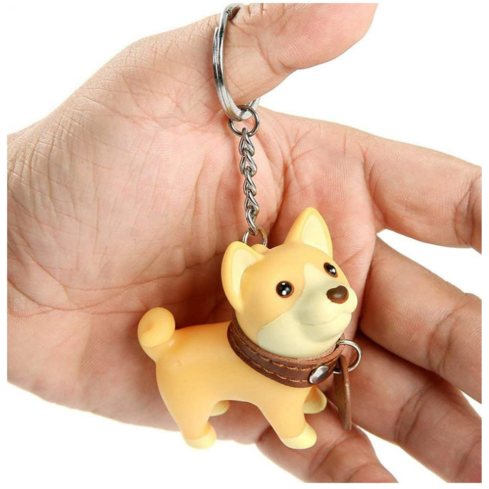 Dog Keychain Charms Shiba Inu Key Ring Cute Keychains Car Key Chain for Kids Adults Walmart