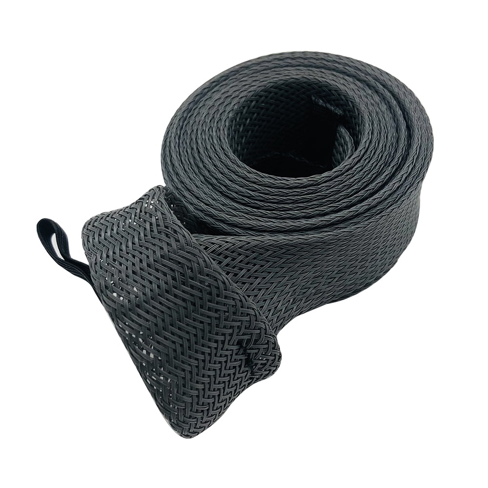 Fishing Rod Sock Fishing Rod Sleeve Cover Braided Mesh Rod Cover Pole