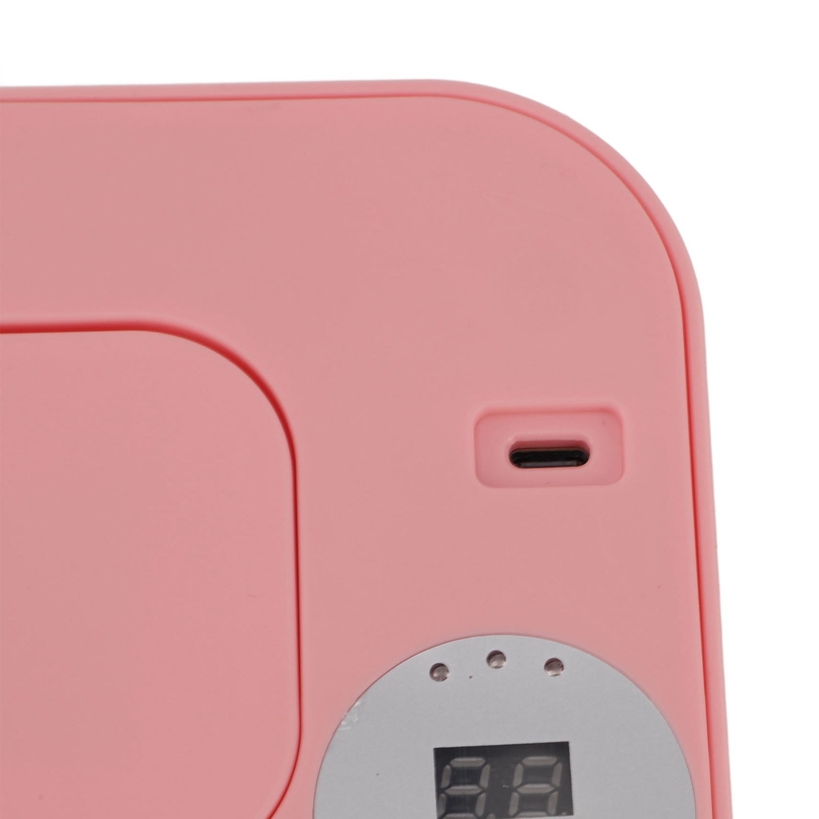 BIMZUC Baby Wipes Warmer with Night Light, Constant Temperature Wet Wipe Dispenser with Adjustable Heat Settings, Portable USB Powered Travel Wipe Heater, Pink