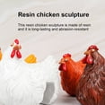 thumbnail image 4 of Wosthever de pollo 2021, escalera de sujeción, artesanía de resina de gallina, adornos de resina de de sujeción, escalera de jardín, Barra de herramientas Naranja, 4 of 6