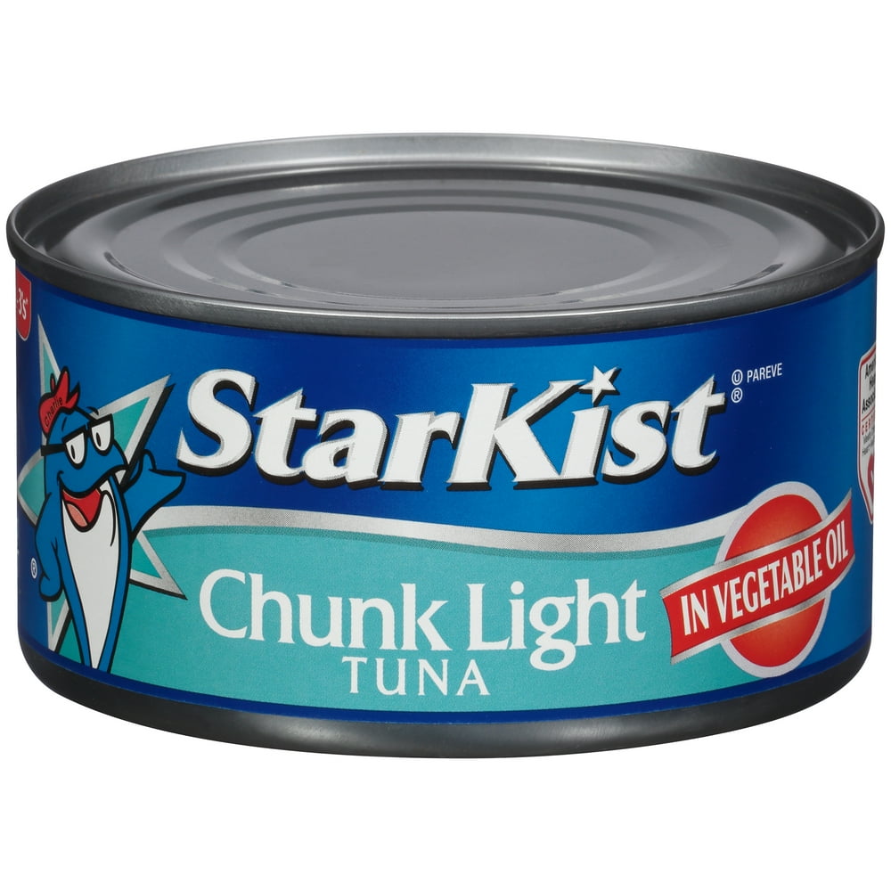 StarKist Tuna Chunk Light in Vegetable Oil, 12 Ounce Can
