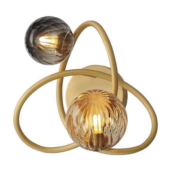 E24182-148GLD-ET2 Lighting-Planetary - 6W 2 LED Wall Sconce-10.5 Inches Tall and 11.5 Inches Wide