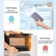 thumbnail image 2 of Gorro de hielo para aliviar la migraña | Gorro para el dolor de cabeza y la migraña | Terapia de frío y calor para ojos hinchados, alivio del estrés, color negro, 2 of 5