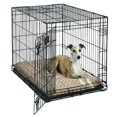thumbnail image 2 of Cama para mascotas, cama de lujo para perros y gatos, ideal para jaulas de perros, lavable a máquina y apto para secadora, Mocha, 76.2 cm, 2 of 6