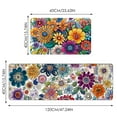 thumbnail image 2 of Carpet Kitchen Mat Set - 2 Piece Winter Floor Decoration for Home Use 2PCS, 2 of 4