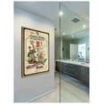 thumbnail image 3 of Marmont Hill "Flower Packet Hollyhock" Painting Print on Canvas, 3 of 7