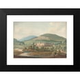 thumbnail image 2 of John William Upham 24x18 Black Modern Framed Museum Art Print Titled - View of an Estate, 2 of 5