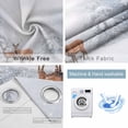 thumbnail image 4 of Christmas Blackout Curtains for Bedroom/Living Room, Thermal Insulated Kitchen Curtains, Winter Deer Pine Trees Nature Snow Scene Grommet Darkening Window Treatment Drapes 42"x84"x2, 4 of 8