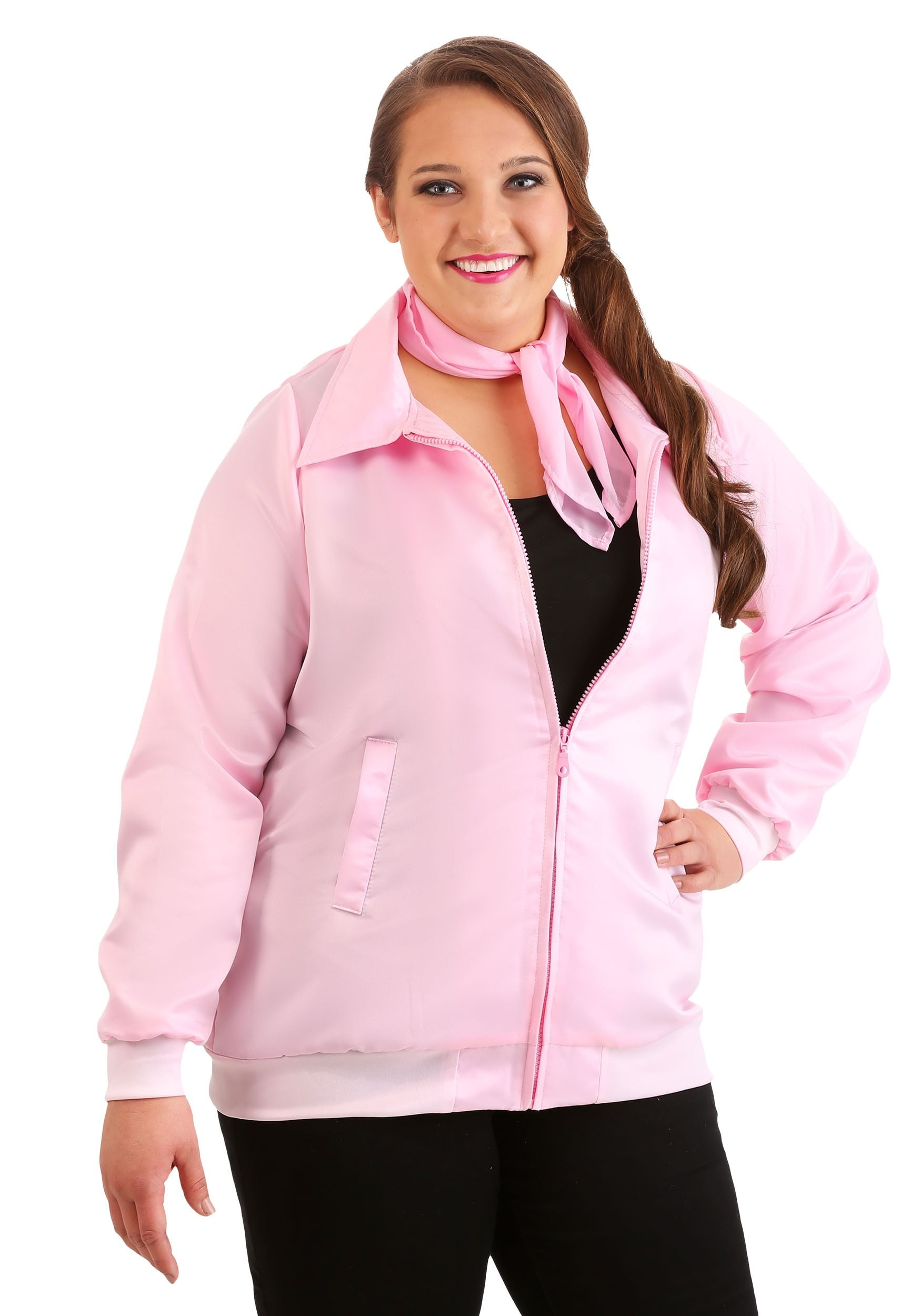 Plus Size Grease Pink Ladies Costume Jacket - Walmart.com