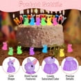 thumbnail image 6 of 140Pcs Luminous Mini Resin Bunnies, Mini Bunnies Glow in the Dark Miniature Figurines Tiny Plastic Rabbits DIY Craft Mini Resin Figures for Fairy Garden Dollhouse Decor, 6 of 7