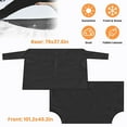 thumbnail image 3 of Magnetic Car Windshield Cover Front Rear Protector Fit for All Cars, 3 of 7