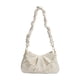 thumbnail image 1 of Bolso Perlas para Mujer Hombro Nube Fruncido Cuero PU Citas (Beige), 1 of 5