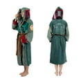 thumbnail image 2 of Boba Fett Adult Bathrobe, green, one size fits most, 2 of 6