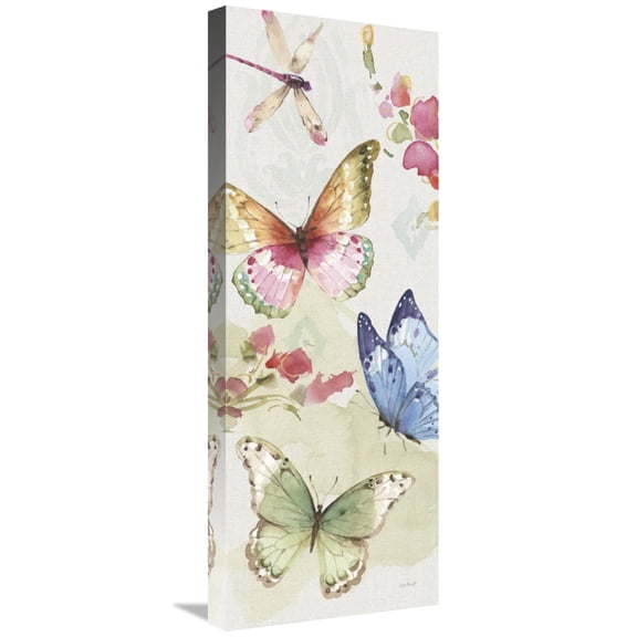 Global Gallery's 'Colorful Breeze VIII' By Lisa Audit Stretched Canvas Wall Art