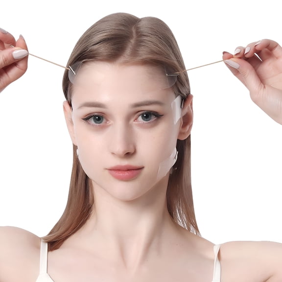 RAGUPEL Face Lift Tape Invisible, Instant Face Tape Lifting Invisible Facelift Tapes and V-Shaped Bands Lifter Facial Tools for Wrinkles Makeup Patches, Lifting Saggy Skin - Upgraded