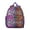 Purple-9, variant on Tribal Mandala Student Backpack – Watercolor Floral Elephant Print with Ethnic Bohemian Artistic Pattern for School