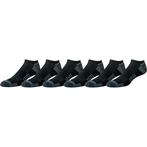 Men's Cotton Performance Cushioned No Show Socks – Breathable Athletic Socks