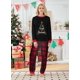 thumbnail image 5 of Conjunto de pijama Oak Fashion, navideño y familiar, a juego, estilo 544, 5 of 7