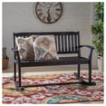 thumbnail image 4 of Baxter Rocking Loveseat Wood, 4 of 8
