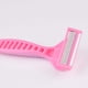 thumbnail image 4 of Maquinillas de afeitar para hombre, 2 unidades, para rostro, cuerpo, spa, depilación, belleza, zona del bikini, afeitado manual para mujer, cuchilla antideslizante para axilas, juego de viaje, raspado, 4 of 5