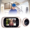 thumbnail image 4 of Video , Long Standby Time Low Power Consumption Simple Operation Door Viewer  For House Guests For Home Use Gold, 4 of 8