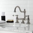 thumbnail image 4 of Kingston Brass KS3918AL Robinet de Toilette 8 Pouces - Nickel Satiné, 4 of 6