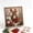 Deer, variant on 3D Christmas Fabric Poke Art Kit, No-Sew Winter Wreath Craft Set, DIY Textured Framing Art, Handmade Soft Fabric & Wood Tool, Holiday Wall & Table Decor